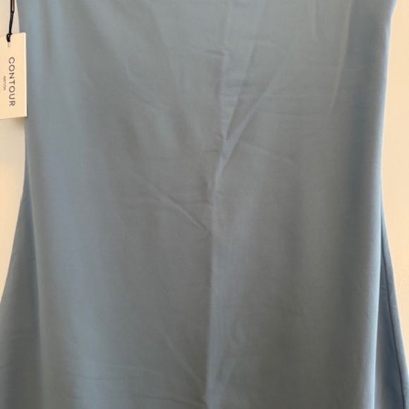 Aritzia Contour Midi Tube Dress NEW - Slab Blue - L - Picture 4 of 9